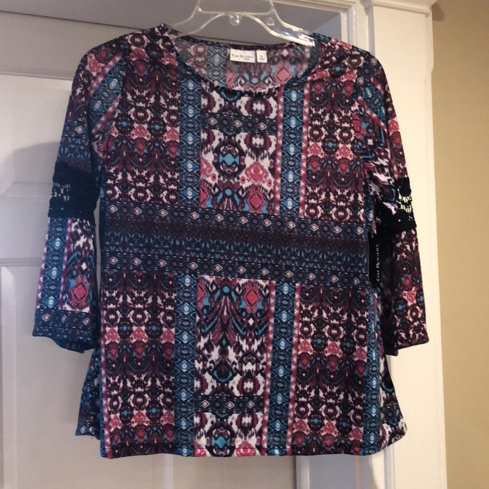 Kim Rogers 3/4 Sleeve Top. New - Picture 16 of 16